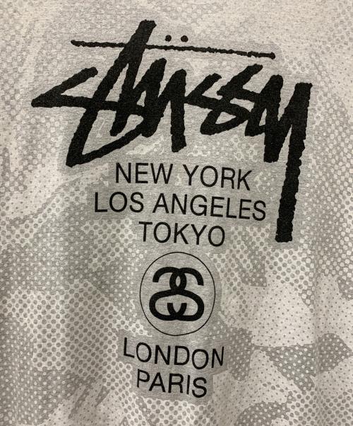 stussy（ステューシー）stussy (ステューシー) 半袖カットソー グレー サイズ:XXLの古着・服飾アイテム