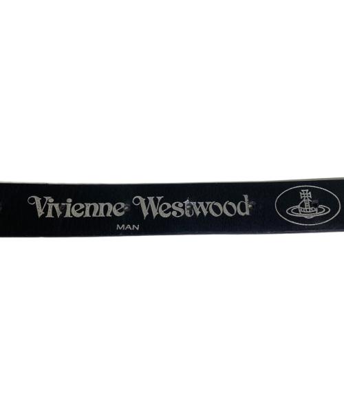 Vivienne Westwood man（ヴィヴィアン ウェストウッド マン）Vivienne Westwood man (ヴィヴィアン ウェストウッド マン) レザーベルト ブラックの古着・服飾アイテム