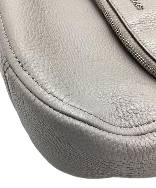 MICHAEL KORS（マイケルコース）MICHAEL KORS (マイケル・コース) レザーショルダーバッグ グレーの古着・服飾アイテム