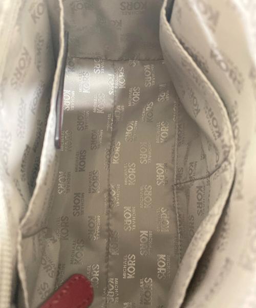 MICHAEL KORS（マイケル・コース）MICHAEL KORS (マイケル・コース) 2WAYバッグ レッドの古着・服飾アイテム