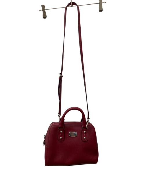 MICHAEL KORS（マイケル・コース）MICHAEL KORS (マイケル・コース) 2WAYバッグ レッドの古着・服飾アイテム