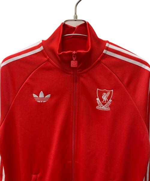 adidas（アディダス）adidas (アディダス) トラックジャケット レッド サイズ:Mの古着・服飾アイテム