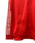 adidas (アディダス) トラックジャケット レッド サイズ:M：7000円