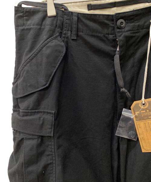 waiper（ワイパー）WAIPER (ワイパー) カーゴパンツ ブラック サイズ:Mの古着・服飾アイテム