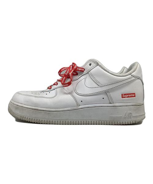 NIKE（ナイキ）NIKE (ナイキ) Supreme (シュプリーム) Air Force 1 Low ホワイト サイズ:24cmの古着・服飾アイテム