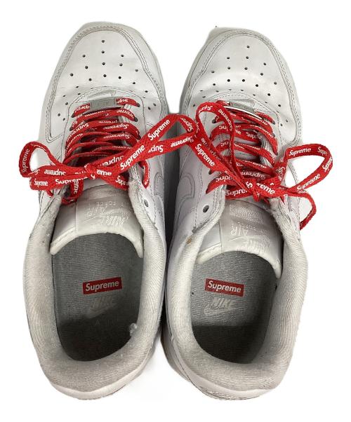 NIKE（ナイキ）NIKE (ナイキ) Supreme (シュプリーム) Air Force 1 Low ホワイト サイズ:24cmの古着・服飾アイテム