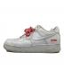 NIKE (ナイキ) Supreme (シュプリーム) Air Force 1 Low ホワイト サイズ:24cm：5000円