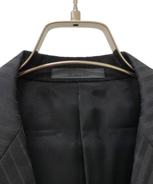 Calvin Klein（カルバンクライン）Calvin Klein (カルバンクライン) セットアップスーツ ブラック サイズ:34の古着・服飾アイテム