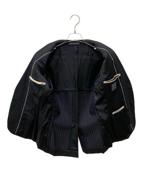 Calvin Klein（カルバンクライン）Calvin Klein (カルバンクライン) セットアップスーツ ブラック サイズ:34の古着・服飾アイテム