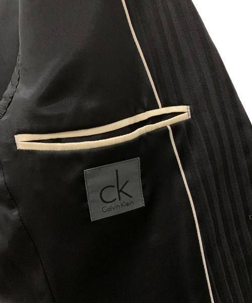 Calvin Klein（カルバンクライン）Calvin Klein (カルバンクライン) セットアップスーツ ブラック サイズ:34の古着・服飾アイテム