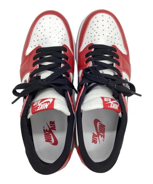 NIKE（ナイキ）NIKE (ナイキ) AIR JORDAN 1 RETRO LOW レッド×ホワイト サイズ:26cmの古着・服飾アイテム