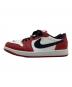 NIKE (ナイキ) AIR JORDAN 1 RETRO LOW レッド×ホワイト サイズ:26cm：13000円