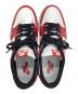 中古・古着 NIKE (ナイキ) AIR JORDAN 1 RETRO LOW レッド×ホワイト サイズ:26cm：13000円