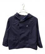 WGONGダブルゴング）の古着「RETRO SIMPLE HOODIE W694」｜ネイビー