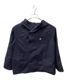 WGONG（ダブルゴング）の古着「RETRO SIMPLE HOODIE W694」｜ネイビー