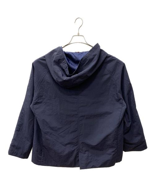 WGONG（ダブルゴング）WGONG (ダブルゴング) RETRO SIMPLE HOODIE W694 ネイビー サイズ:Lの古着・服飾アイテム
