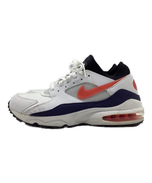 NIKE（ナイキ）NIKE (ナイキ) AIR MAX93 ホワイト×ネイビー サイズ:27.5cmの古着・服飾アイテム