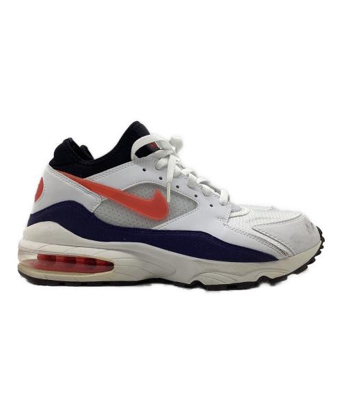 NIKE（ナイキ）NIKE (ナイキ) AIR MAX93 ホワイト×ネイビー サイズ:27.5cmの古着・服飾アイテム