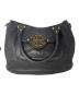 TORY BURCH（トリーバーチ）の古着「レザートートバッグ」｜ブラック