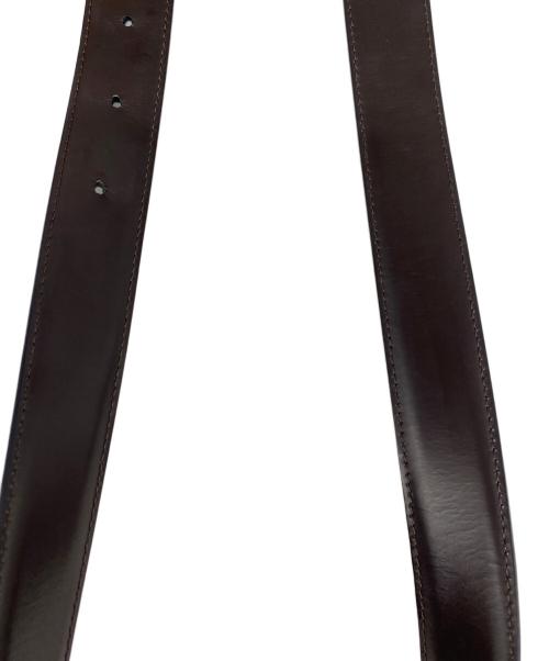 Salvatore Ferragamo（サルヴァトーレ フェラガモ）Salvatore Ferragamo (サルヴァトーレ フェラガモ) ガンチーニレザーベルト ブラックの古着・服飾アイテム