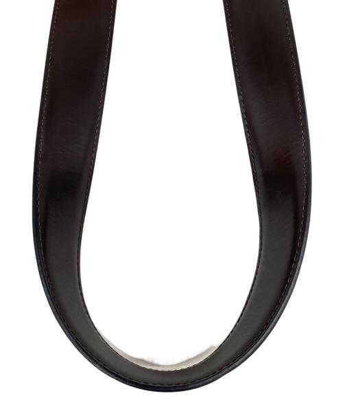 Salvatore Ferragamo（サルヴァトーレ フェラガモ）Salvatore Ferragamo (サルヴァトーレ フェラガモ) ガンチーニレザーベルト ブラックの古着・服飾アイテム