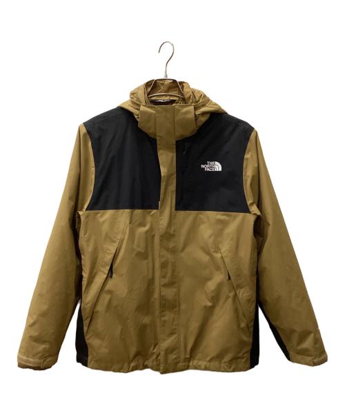THE NORTH FACE（ザ ノース フェイス）THE NORTH FACE (ザ ノース フェイス) LONE PEAK TRI JKT カーキ×ブラック サイズ:Mの古着・服飾アイテム