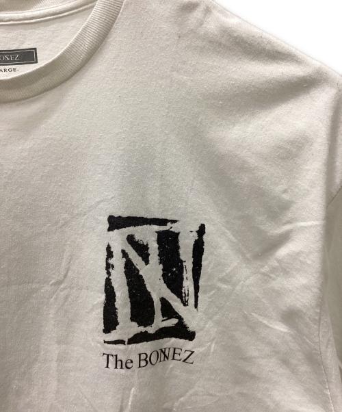 THE BONEZ（ザボーンズ）THE BONEZ (ザボーンズ) 長袖カットソー ホワイト サイズ:XLARGEの古着・服飾アイテム