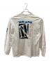 THE BONEZ (ザボーンズ) 長袖カットソー ホワイト サイズ:XLARGE：4000円