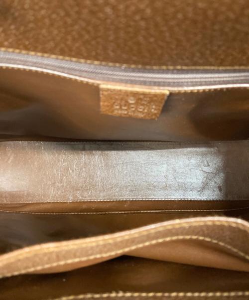 GUCCI（グッチ）GUCCI (グッチ) バンブーハンドルトートバッグ ブラウンの古着・服飾アイテム