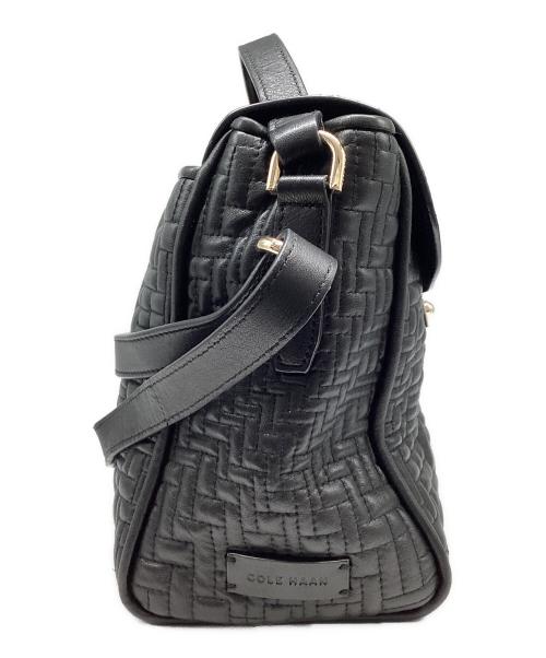 COLE HAAN（コールハーン）COLE HAAN (コールハーン) ロックキルトサッチェル ブラックの古着・服飾アイテム