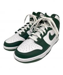 NIKE（ナイキ）の古着「Dunk High "Noble Green"」｜ホワイト×グリーン