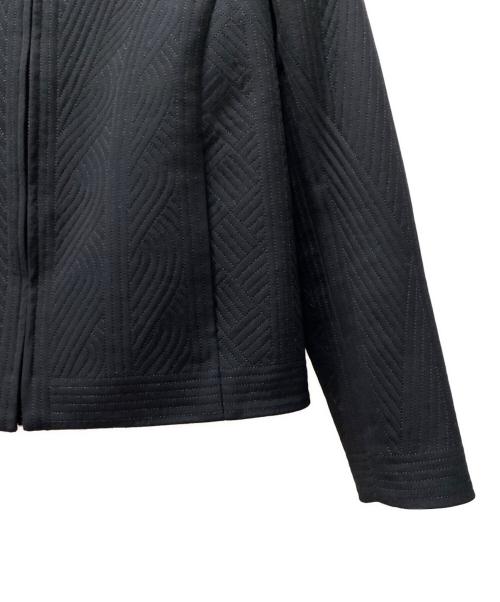RALPH LAUREN（ラルフローレン）RALPH LAUREN (ラルフローレン) ノーカラージャケット ブラック サイズ:4の古着・服飾アイテム