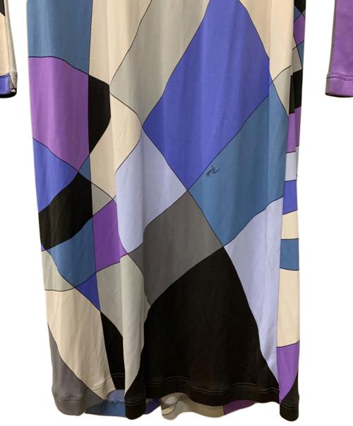 Emilio Pucci（エミリオ プッチ）Emilio Pucci (エミリオ プッチ) 長袖ワンピース マルチカラー サイズ:40の古着・服飾アイテム