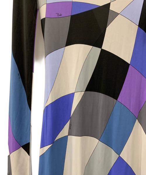 Emilio Pucci（エミリオ プッチ）Emilio Pucci (エミリオ プッチ) 長袖ワンピース マルチカラー サイズ:40の古着・服飾アイテム