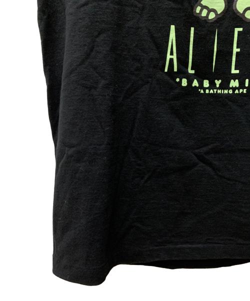 A BATHING APE（アベイシングエイプ）A BATHING APE (アベイシングエイプ) ALIENS (エイリアンズ) Tシャツ ブラック サイズ:XLの古着・服飾アイテム