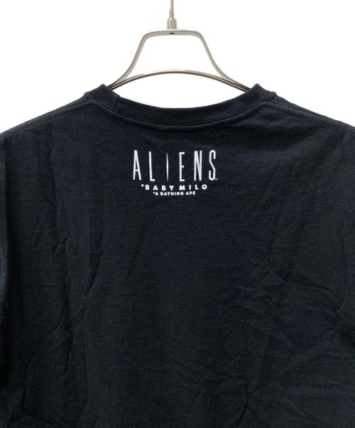 A BATHING APE（アベイシングエイプ）A BATHING APE (アベイシングエイプ) ALIENS (エイリアンズ) Tシャツ ブラック サイズ:XLの古着・服飾アイテム