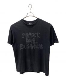 stussy×G-SHOCK（ステューシー×ジーショック）の古着「Tシャツ」｜ブラック