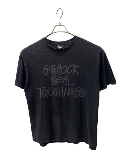 stussy（ステューシー）stussy (ステューシー) G-SHOCK (ジーショック) Tシャツ ブラック サイズ:Lの古着・服飾アイテム
