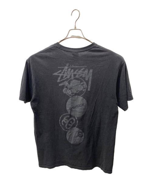 stussy（ステューシー）stussy (ステューシー) G-SHOCK (ジーショック) Tシャツ ブラック サイズ:Lの古着・服飾アイテム