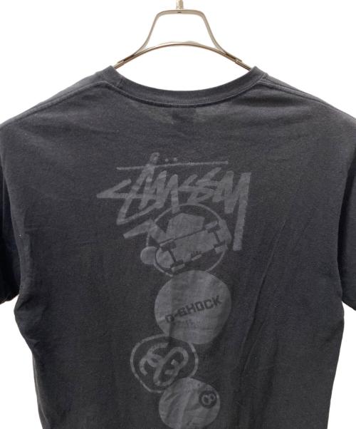 stussy（ステューシー）stussy (ステューシー) G-SHOCK (ジーショック) Tシャツ ブラック サイズ:Lの古着・服飾アイテム