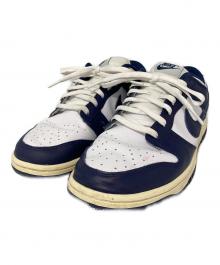 NIKE（ナイキ）の古着「Nike Dunk Low」｜ネイビー×ホワイト