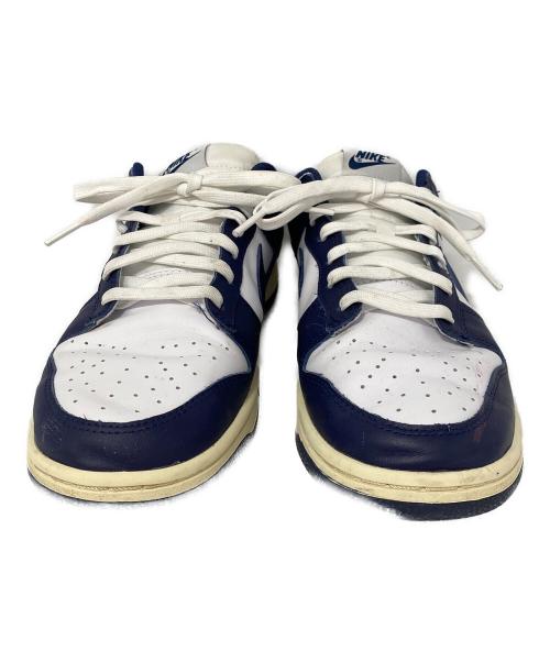 NIKE（ナイキ）NIKE (ナイキ) Nike Dunk Low ネイビー×ホワイト サイズ:27cmの古着・服飾アイテム