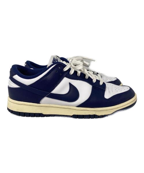 NIKE（ナイキ）NIKE (ナイキ) Nike Dunk Low ネイビー×ホワイト サイズ:27cmの古着・服飾アイテム