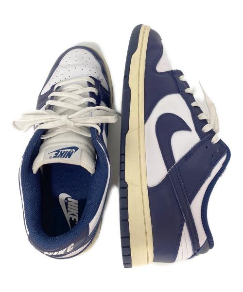 NIKE（ナイキ）NIKE (ナイキ) Nike Dunk Low ネイビー×ホワイト サイズ:27cmの古着・服飾アイテム