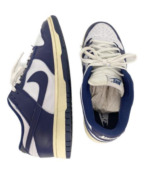 NIKE（ナイキ）NIKE (ナイキ) Nike Dunk Low ネイビー×ホワイト サイズ:27cmの古着・服飾アイテム