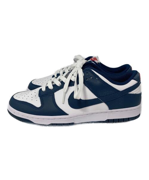 NIKE（ナイキ）NIKE (ナイキ) Nike Women's Dunk Low ホワイト×ネイビー サイズ:27.5cmの古着・服飾アイテム