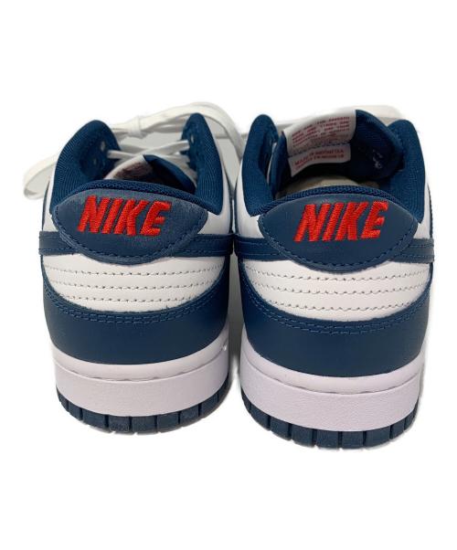 NIKE（ナイキ）NIKE (ナイキ) Nike Women's Dunk Low ホワイト×ネイビー サイズ:27.5cmの古着・服飾アイテム