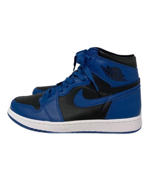NIKE（ナイキ）NIKE (ナイキ) Nike Air Jordan 1 Retro High OG ブルー×ブラック サイズ:27cmの古着・服飾アイテム