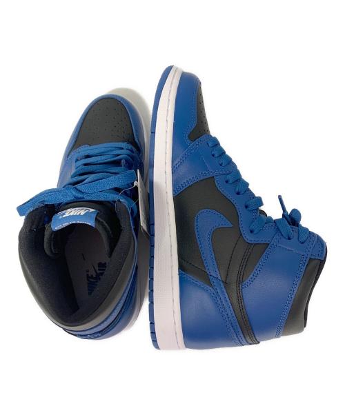 NIKE（ナイキ）NIKE (ナイキ) Nike Air Jordan 1 Retro High OG ブルー×ブラック サイズ:27cmの古着・服飾アイテム