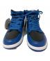 NIKE (ナイキ) Nike Air Jordan 1 Retro High OG ブルー×ブラック サイズ:27cm：10000円